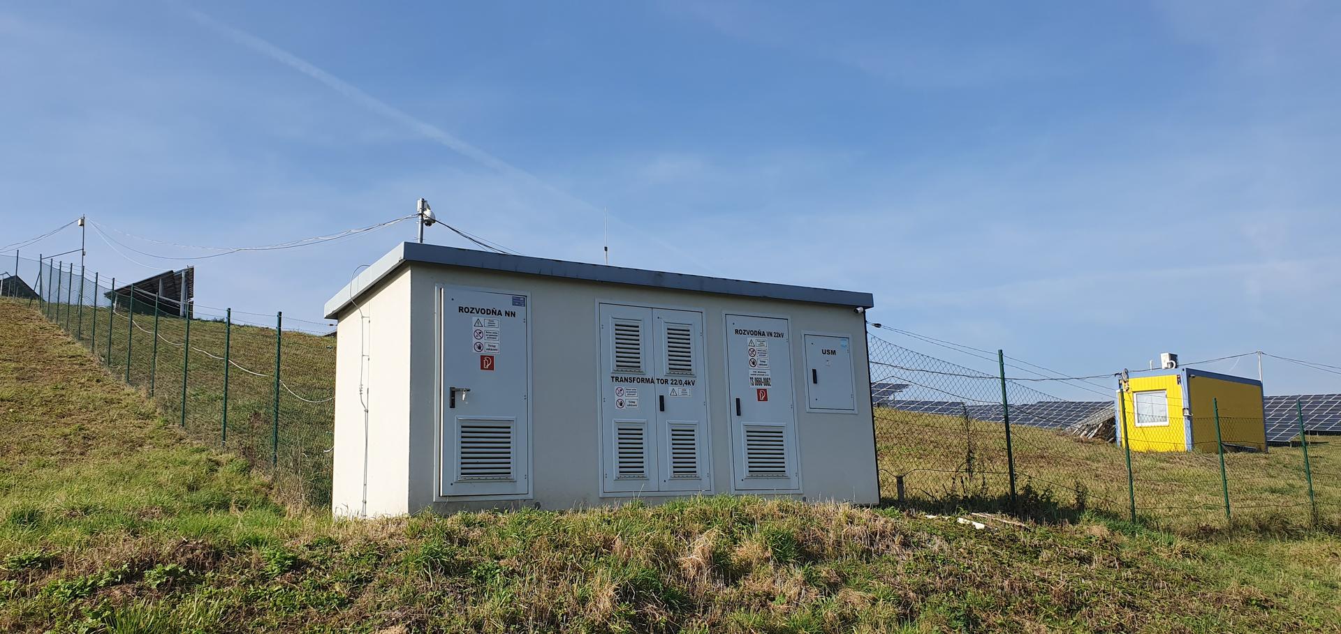 Trafostanica a rozvodňa